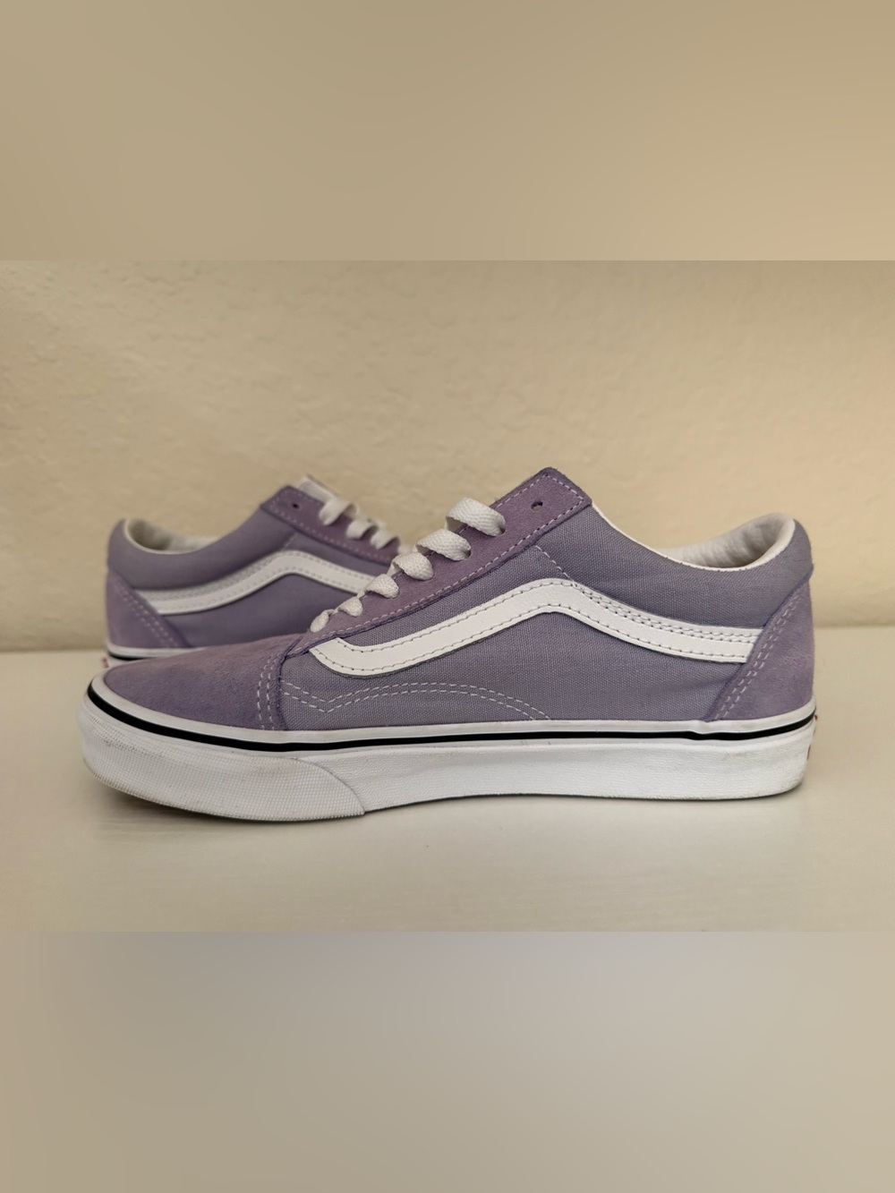 VANS Old Skool Lace Up Lavender Sneaker
